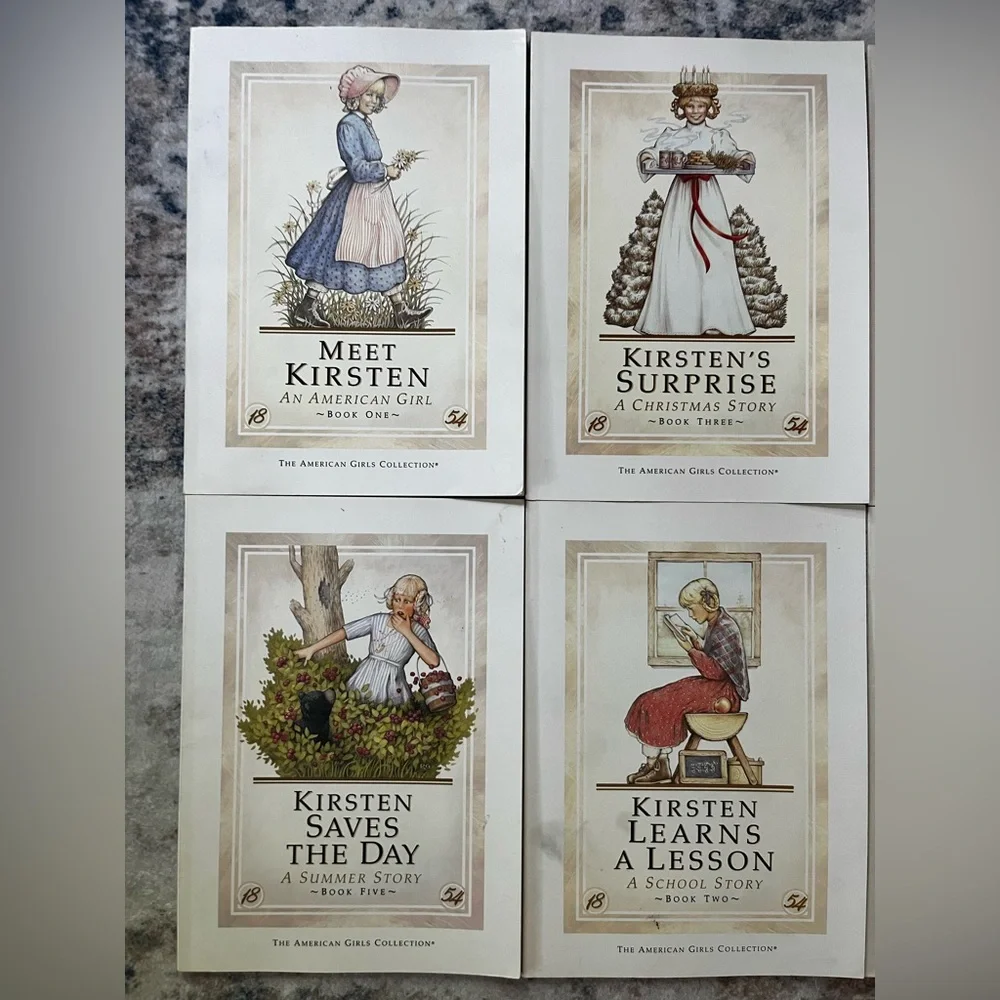 American Girl Vintage Book Set Kirsten Set of 6 books #s 1-6. 90’s - Picture 3 of 13